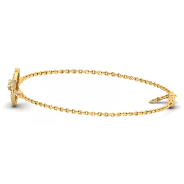 Celestial Art Deco Diamond Bracelet - View 2