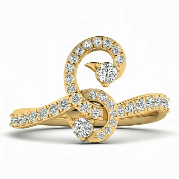 Mesmerizing Cocktail Diamond Ring - View 2