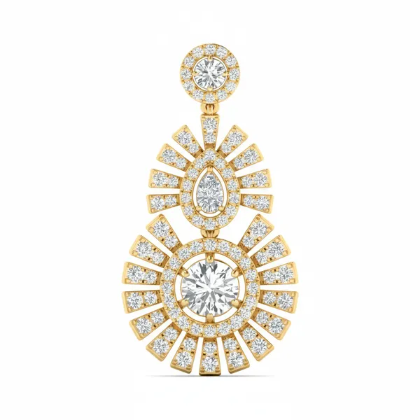 Lustrous Infinity Diamond Pendant - Laboratory-Grown Diamond Pendant