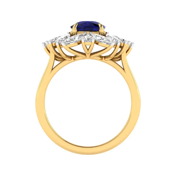 Couture Modern Diamond Ring - View 3