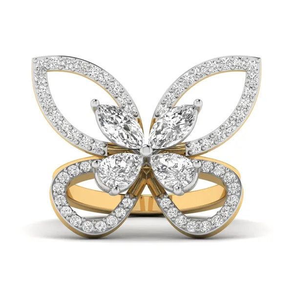 Glittering Luxe Diamond Ring - View 2