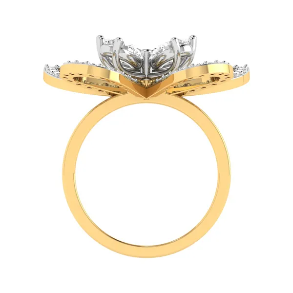 Glittering Luxe Diamond Ring - View 3