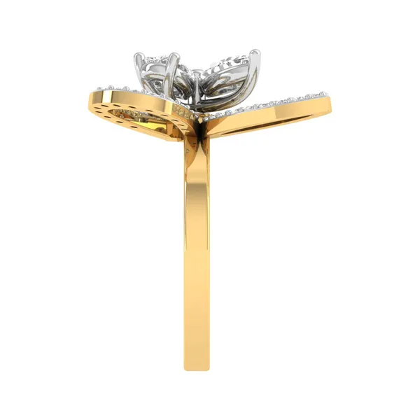 Glittering Luxe Diamond Ring - View 4
