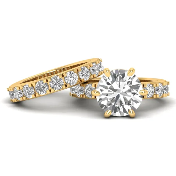 Iconic Three-Stone Diamond Ring - View 2