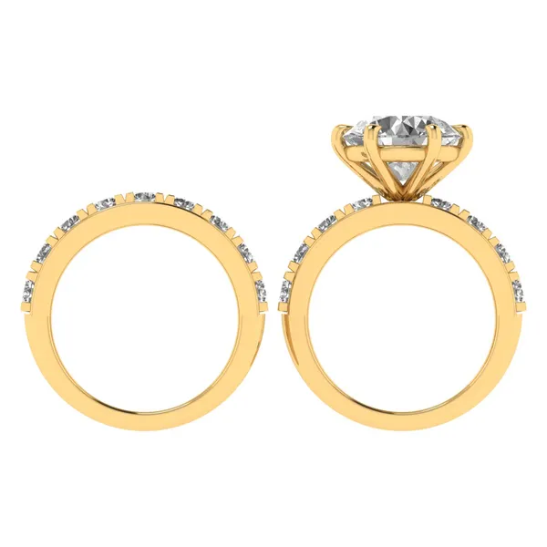 Iconic Three-Stone Diamond Ring - View 3