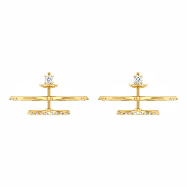 Clarion Grand Cascade Earrings - View 4