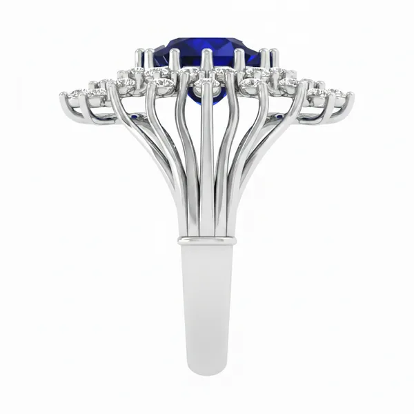 Mesmerizing Dome Diamond Ring - View 4