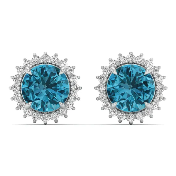 The Iberia Honeycomb Dangle Earrings - Laboratory-Grown Diamond Earrings