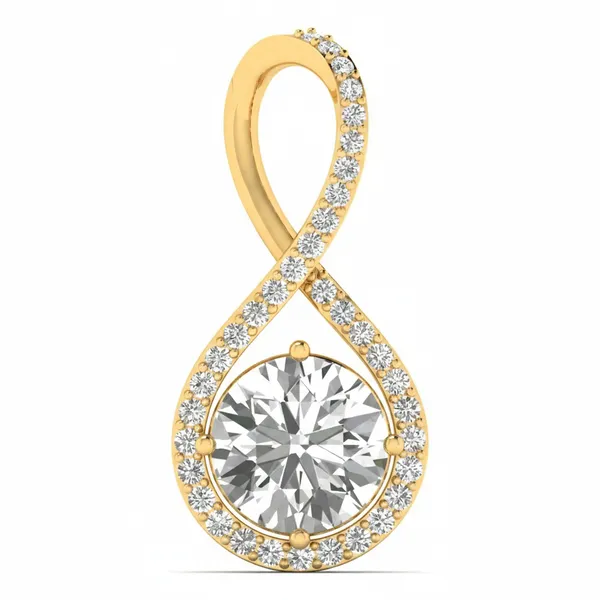 Enchanting Essence Diamond Pendant - Laboratory-Grown Diamond Pendant