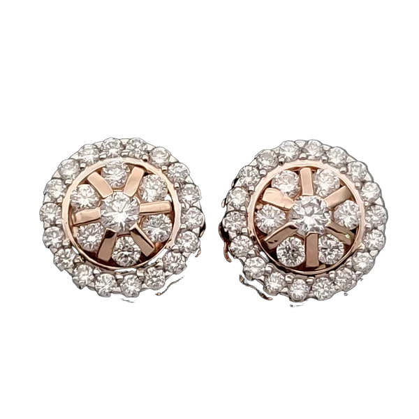 Regal Mirage Diamond Earring & Mangalsutra Set - Laboratory-Grown Diamond Earring & Pendant Set