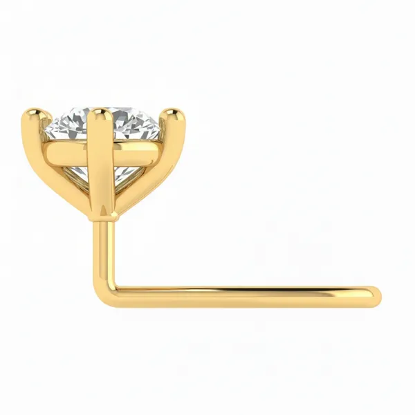 Ethereal Statement Diamond Nosepin - View 3