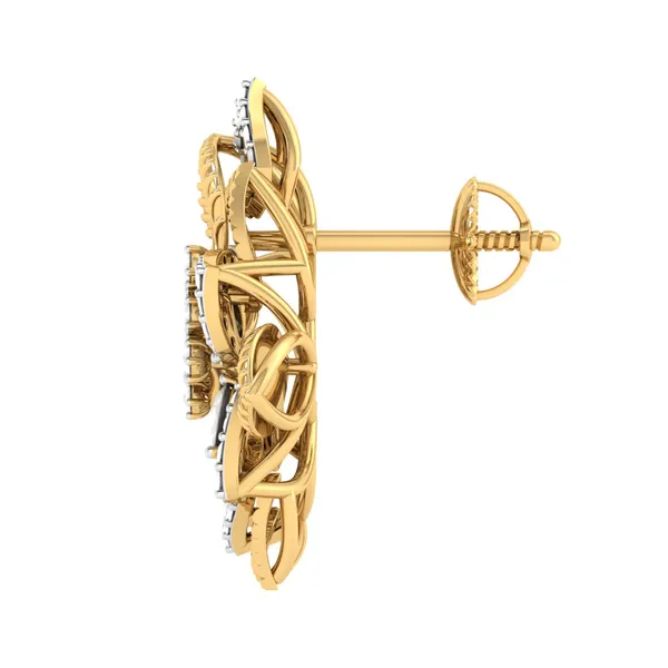 Saffira Grand Cascade Earrings - View 3