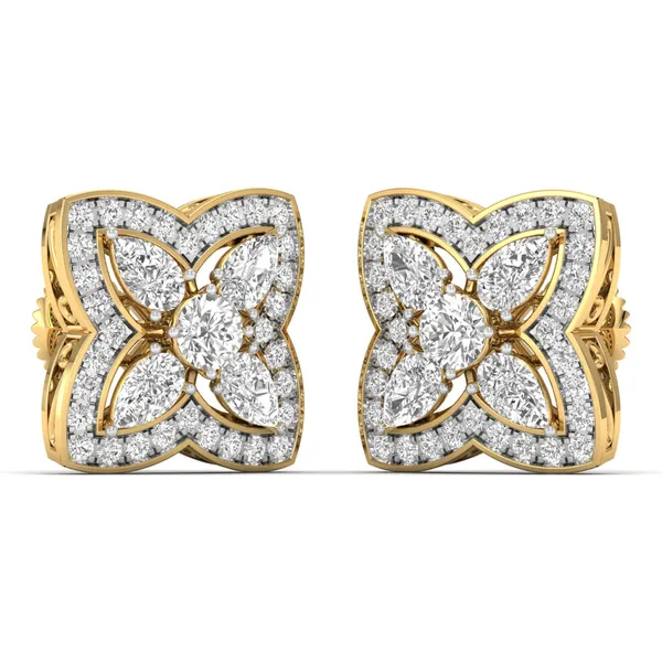 Umbria Dome Chandelier Earrings - View 2