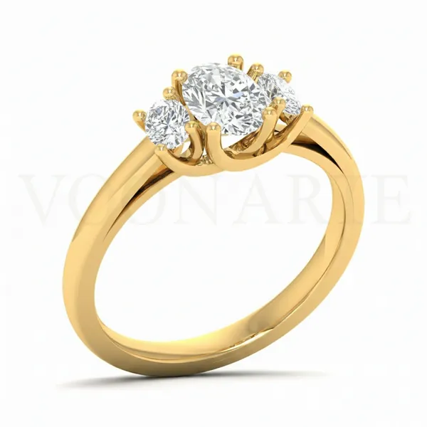 Divine Cocktail Diamond Ring - Laboratory-Grown Diamond Ladies Ring