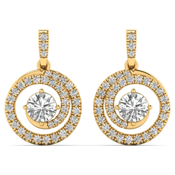 Isolde Waterfall Earrings - Laboratory-Grown Diamond Earrings