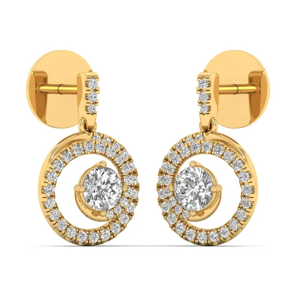 Isolde Waterfall Earrings - View 2