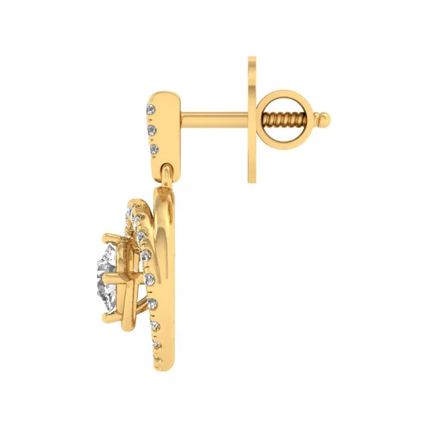 Isolde Waterfall Earrings - View 3