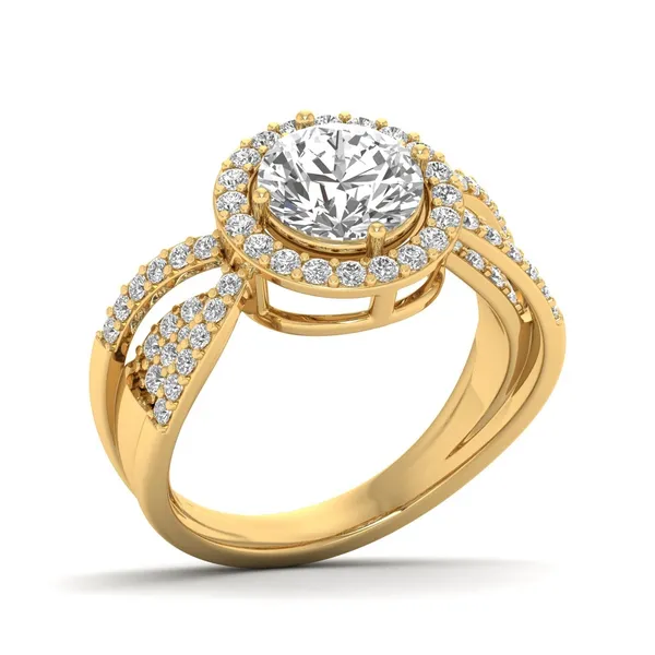 Opulent Infinity Diamond Ring - Laboratory-Grown Diamond Ladies Ring