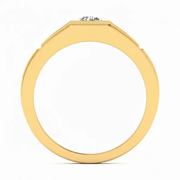 Sleek Grandeur Diamond Ring - View 3