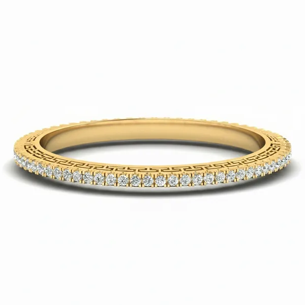 Stately Cluster Diamond Bangle - Laboratory-Grown Diamond Bangle