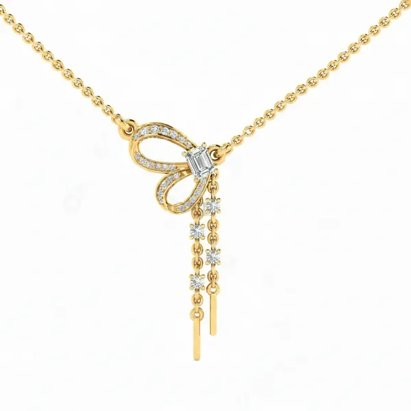 Regal Riviera Diamond Necklace - View 4