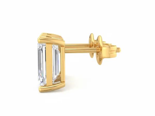 Peridot Diamond Studs - View 3