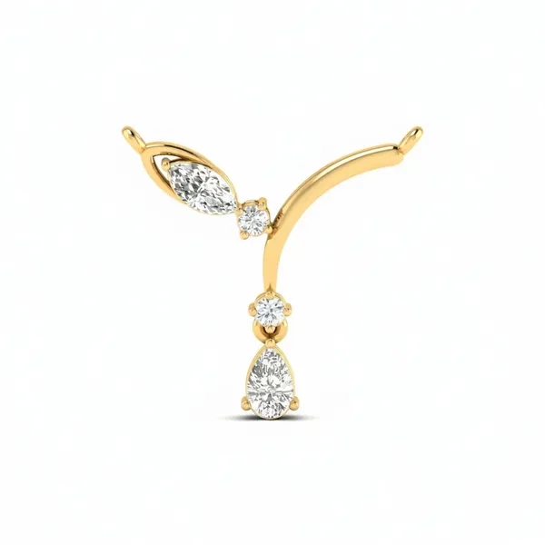 Sparkling Grace Diamond Mangalsutra - Laboratory-Grown Diamond Mangalsutra