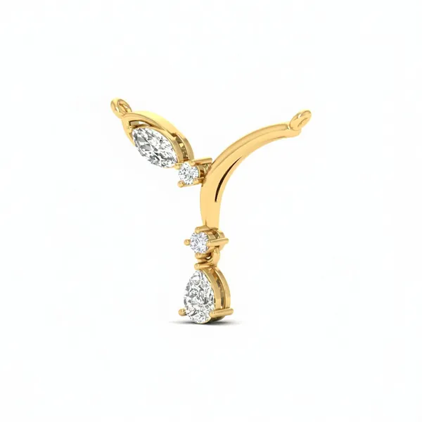 Sparkling Grace Diamond Mangalsutra - View 2