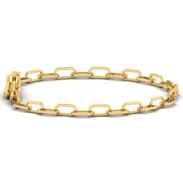 Golden Moonlight Diamond Bracelet - View 2