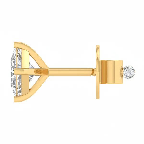 The Olympia Prism Solitaire Studs - View 3