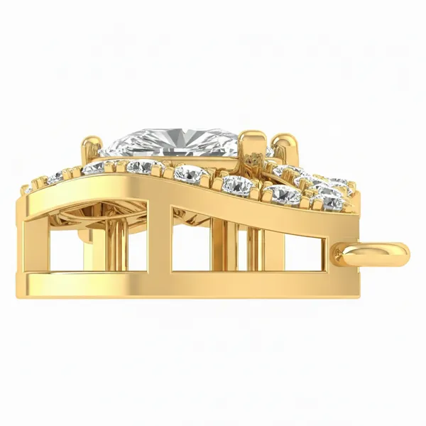 Timeless Infinity Diamond Pendant - View 3