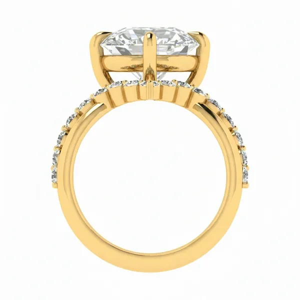 Luxurious Cathedral Diamond Ring - View 3