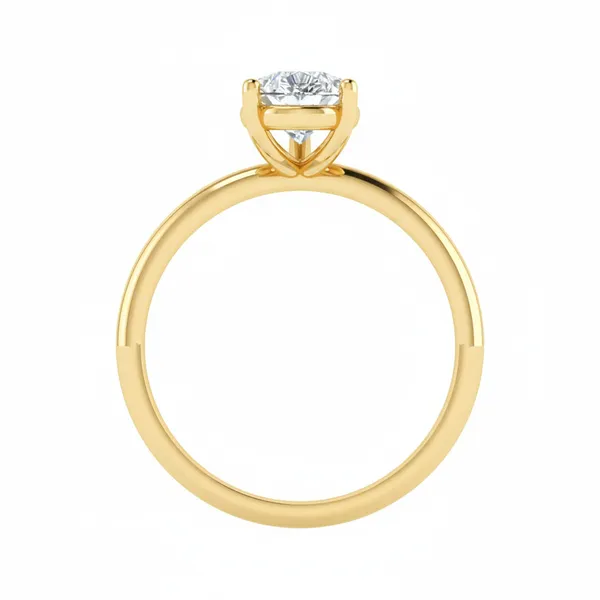 Mesmerizing Split-Shank Diamond Ring - View 3