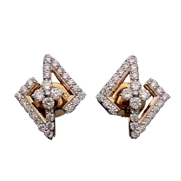 Luminous Cascade Diamond Earrings - Laboratory-Grown Diamond Earrings