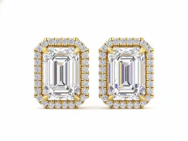 The Corsica Chandelier Linear Drop Earrings - Laboratory-Grown Diamond Earrings