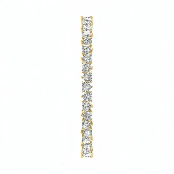 Majestic Classic Diamond Bangle - View 4