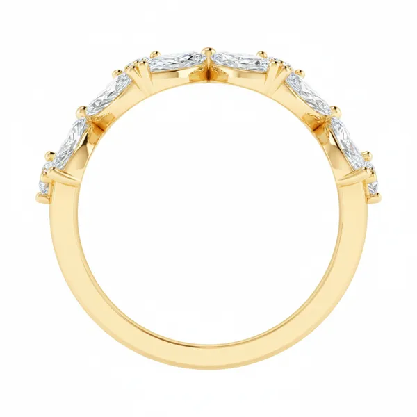 Radiant Prong Diamond Ring - View 3