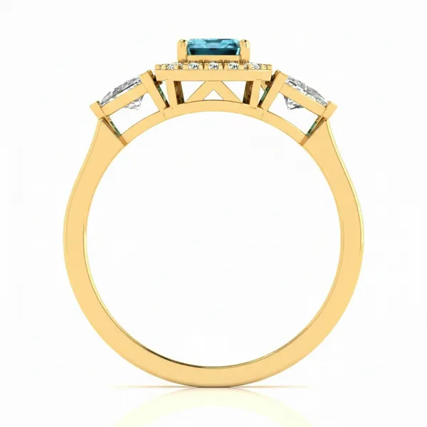 Enchanting Celtic Diamond Ring - View 3