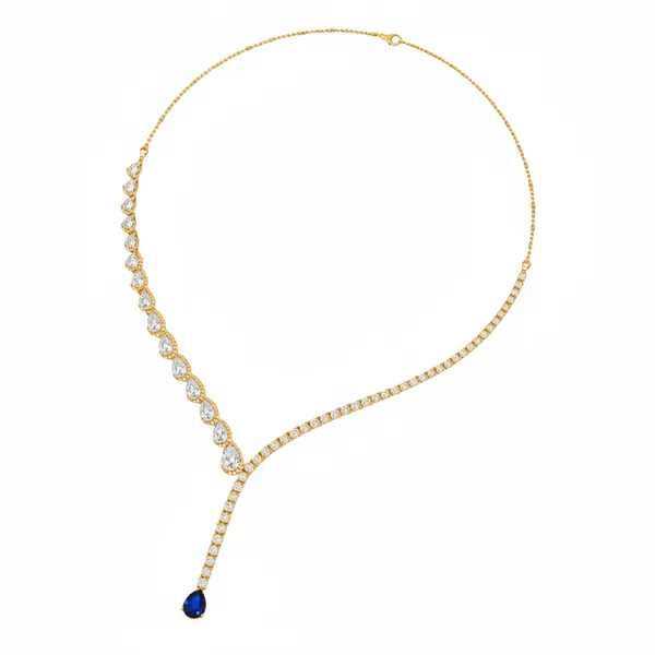 Classic Radiance Diamond Necklace - View 3