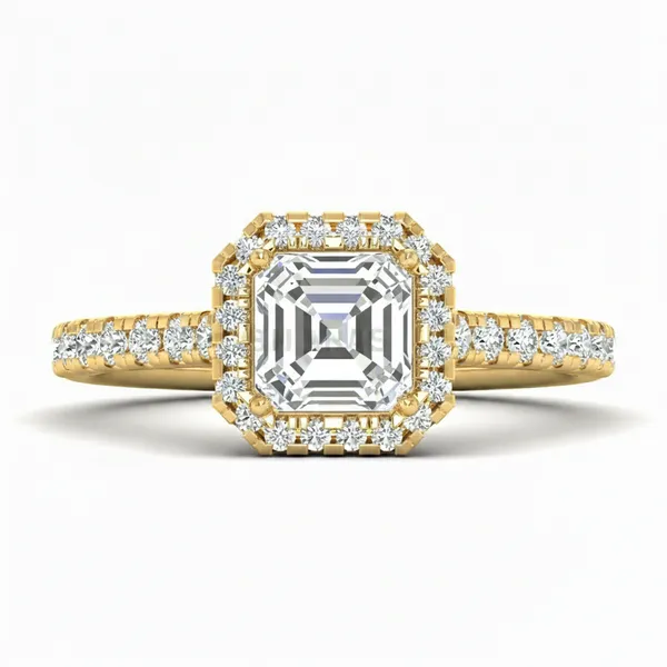 Sculptural Infinity Diamond Ring - View 2