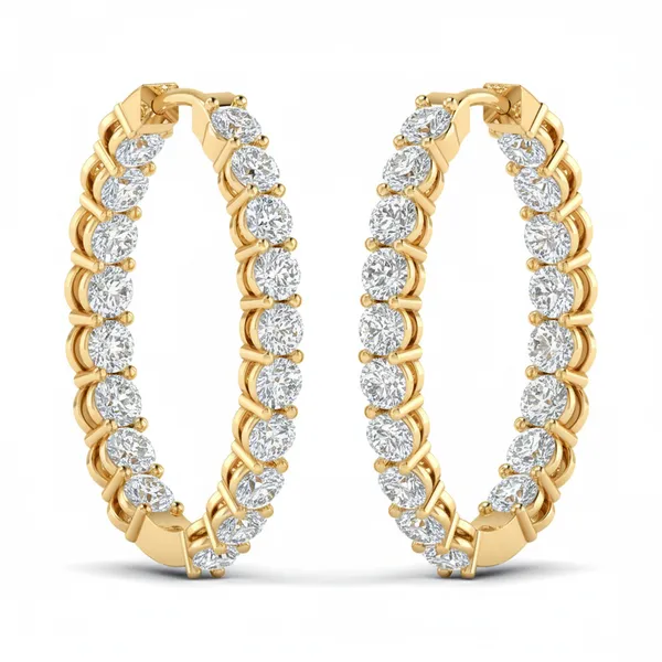 The Lumiere Lantern Pendant Earrings - View 2