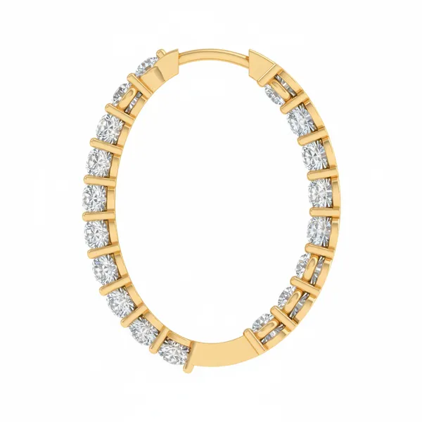 The Lumiere Lantern Pendant Earrings - View 3