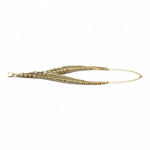 Radiance Fringe Diamond Necklace - View 2