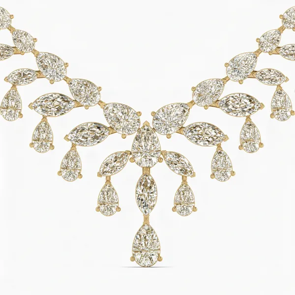 Noble Opera Diamond Necklace - View 4