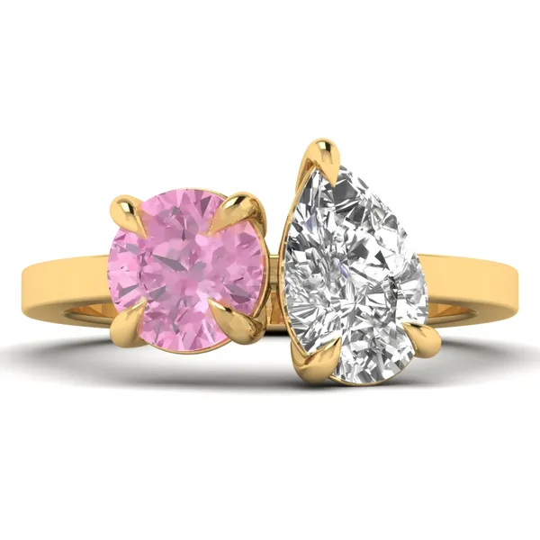 Charming Aurora Diamond Ring - View 2