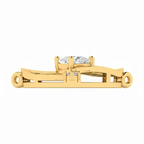 Magnificent Blessed Diamond Mangalsutra - View 4