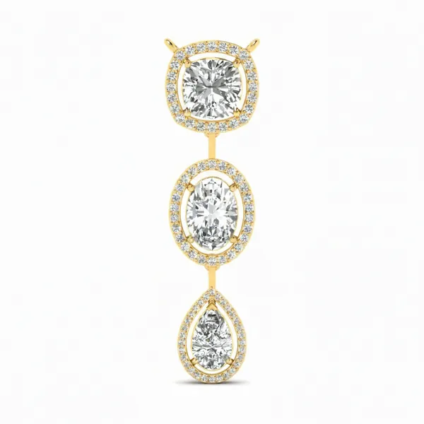 Graceful Glow Diamond Pendant - Laboratory-Grown Diamond Pendant