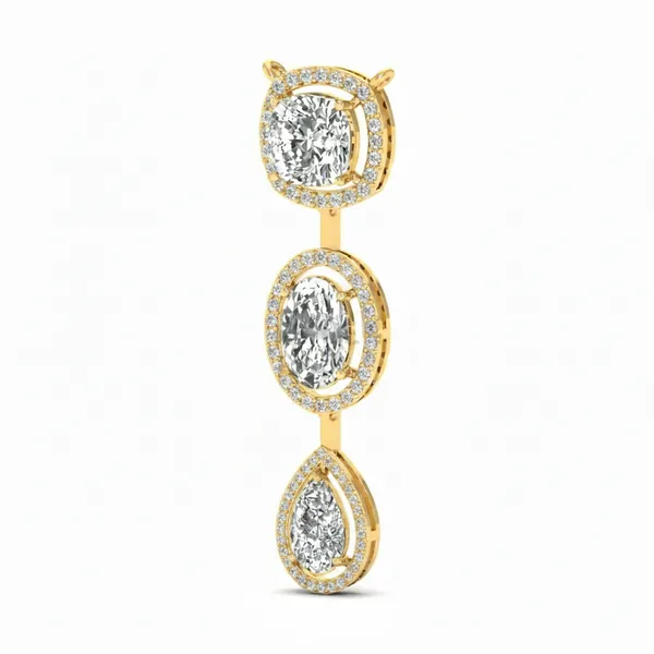 Graceful Glow Diamond Pendant - View 2