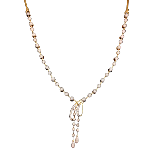 Majestic Dawn Diamond Necklace - Laboratory-Grown Diamond Necklace