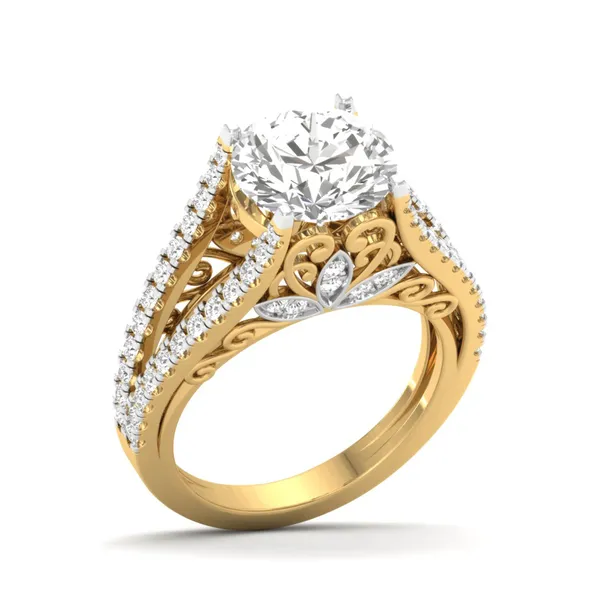 Whimsical Majesty Diamond Ring - Laboratory-Grown Diamond Ladies Ring